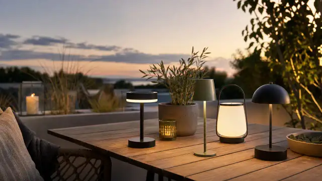 Udendørs Bordlamper